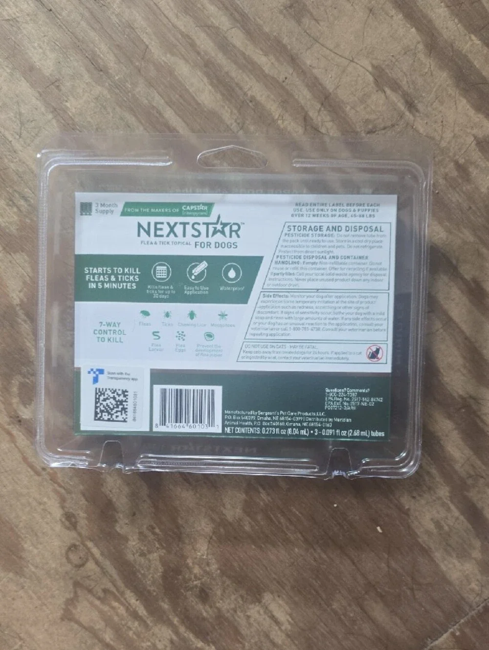 NextStar Flea & Tick Topical for Dogs — Large Dogs, Green